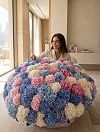 Azure Hydrangea Cloud XLbouquet photo 1