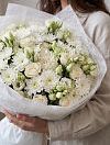 Bouquet White Lisianthus Cloud photo 1