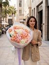 Bouquet Coral Hydrangea Kiss photo 2